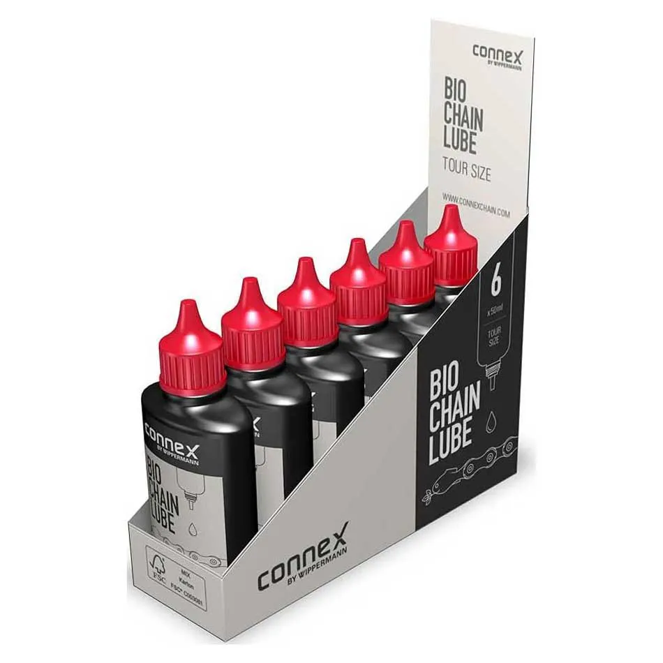 Connex Chain Schmiermittel 6 Einheiten, Black / red, One Size Connex Chain Schmiermittel 6 Einheiten, Black / red, One Size