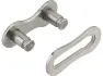 Connex Kettenschloss Snap On 1/2" x 3/32" für 708, Silber, 5/6/7 fach