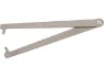 Connex Kettenverschleißlehre Edelstahl, Silver, One Size