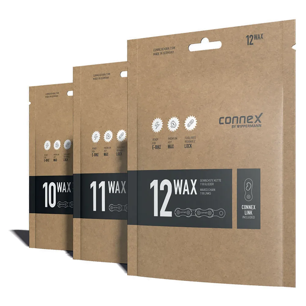 Connex Wax 10s Sw Kette, Silver, 116 Links Connex Wax 10s Sw Kette, Silver, 116 Links