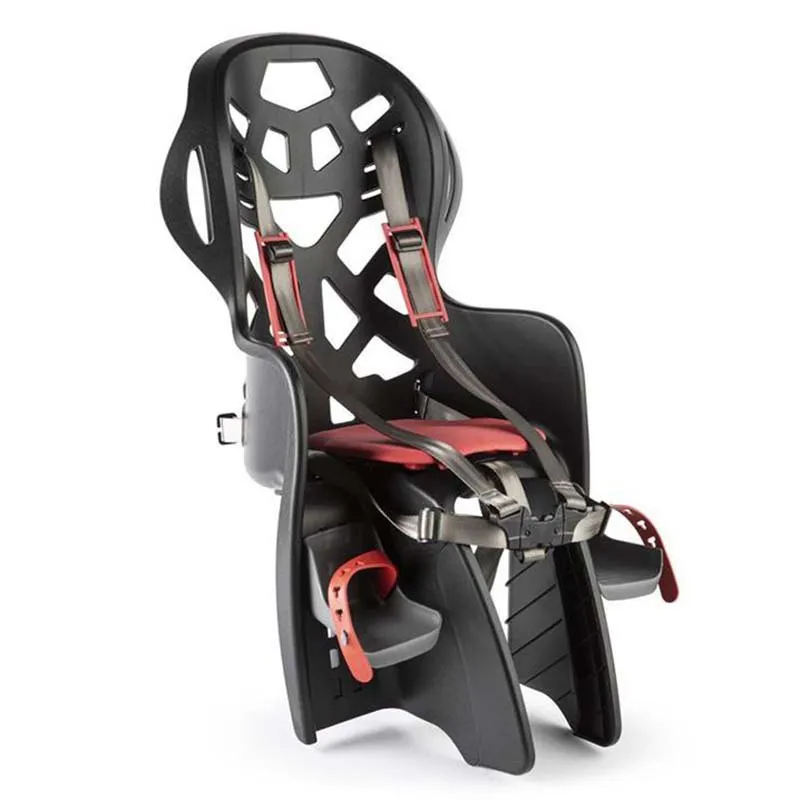 Conor Bc-195 Kindersitz Für Fahrrad Hinten, Black / red, One Size Conor Bc-195 Kindersitz Für Fahrrad Hinten, Black / red, One Size