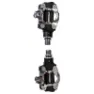 Conor Dual F3 Pedale, Black / silver, One Size