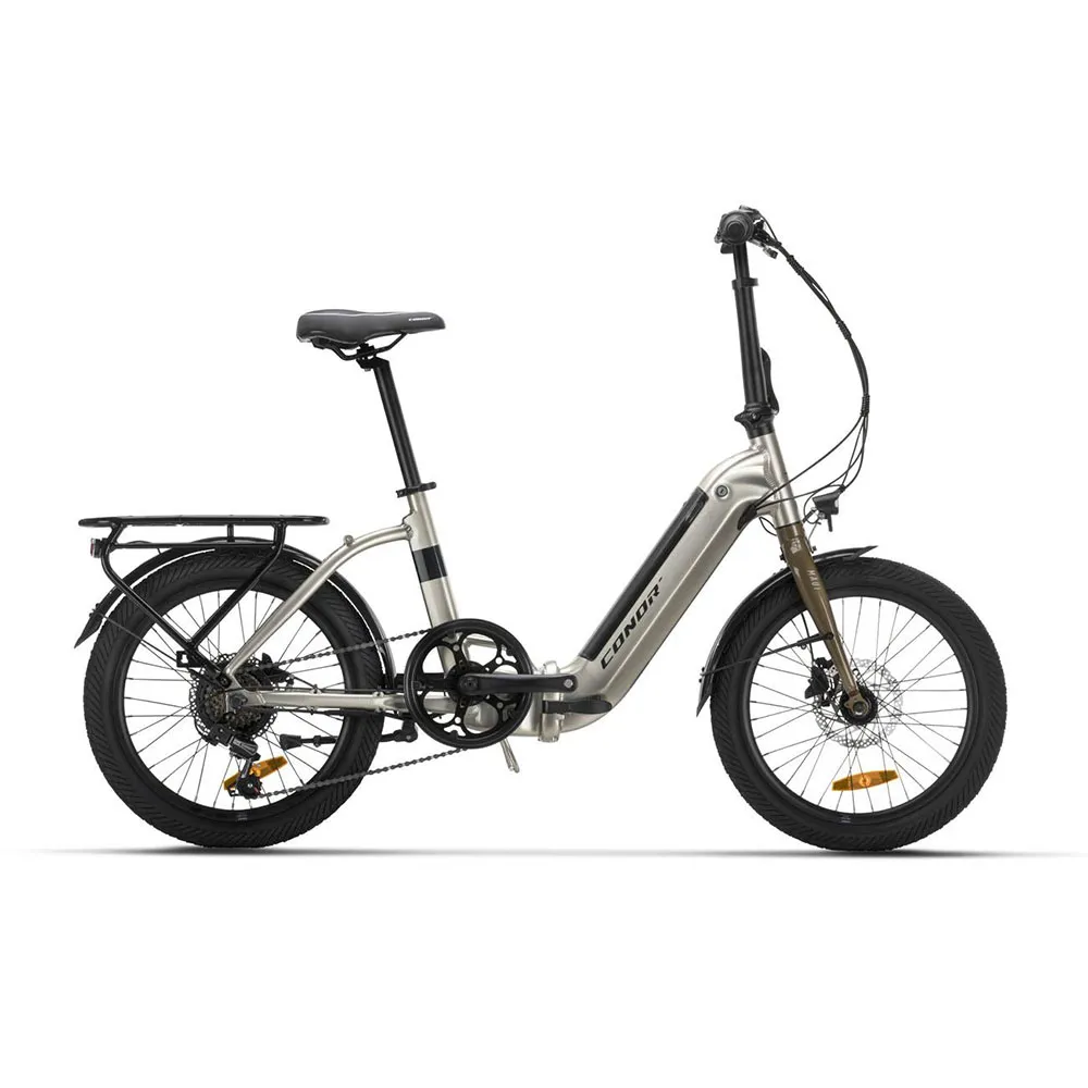 Conor Maui Bafang Rm 20´´ Tourney Ty21ss Elektrofahrrad, Golden, One Size, 410Wh Conor Maui Bafang Rm 20´´ Tourney Ty21ss Elektrofahrrad, Golden, One Size, 410Wh