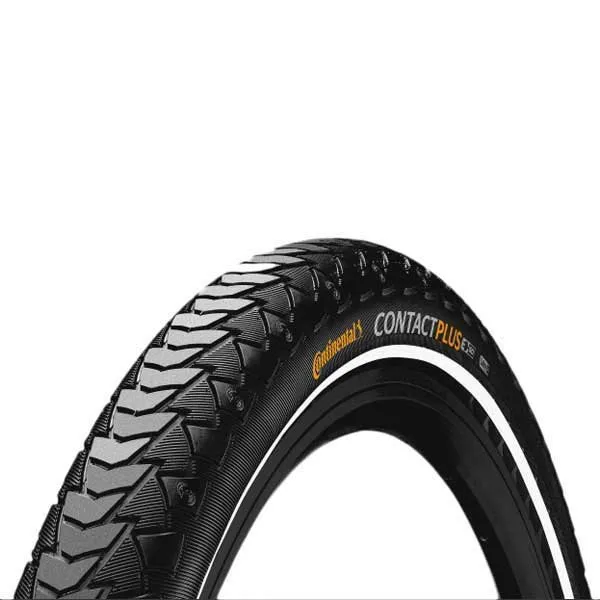 Continental Contact Plus Reflex 28´´ X 38 Steifer Urbanreifen, Black, 28" x 38 Continental Contact Plus Reflex 28´´ X 38 Steifer Urbanreifen, Black, 28" x 38