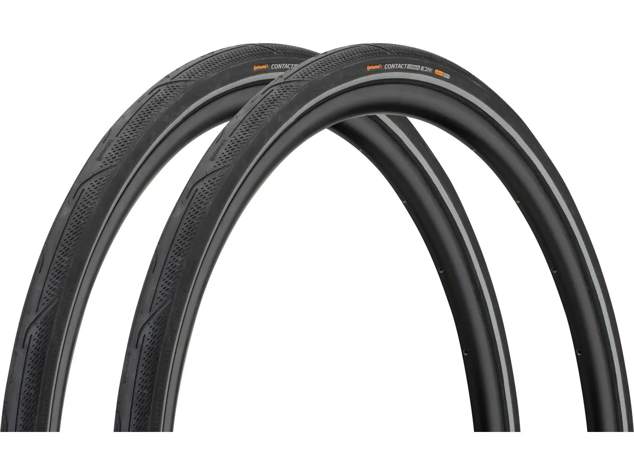 Continental Contact Urban 28" Drahtreifen 2er-Set, Schwarz, 42-622 (28 x 1.6) Continental Contact Urban 28" Drahtreifen 2er-Set, Schwarz, 42-622 (28 x 1.6)