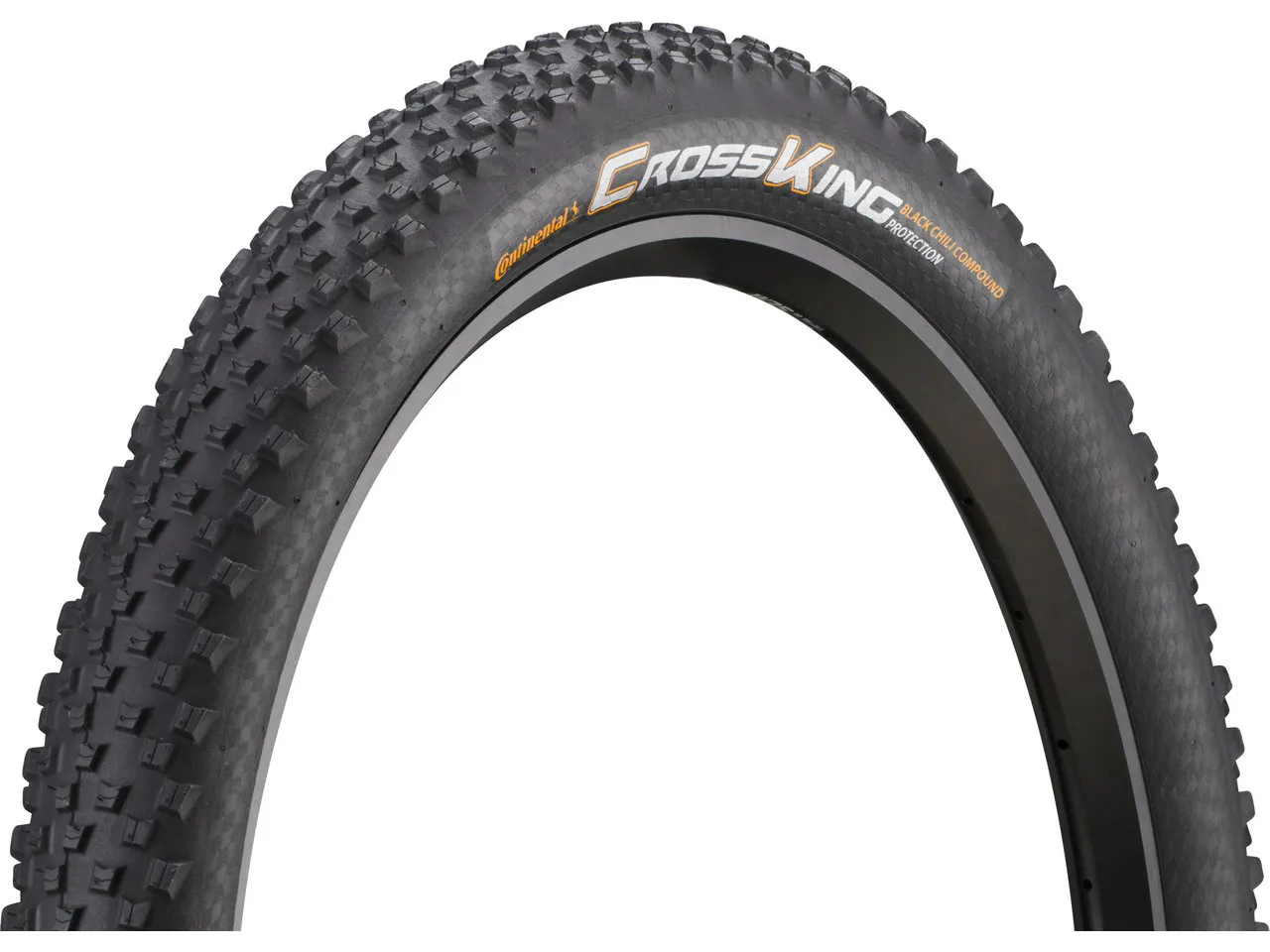 Continental Cross King 2.6 ProTection 27,5+ Faltreifen, Schwarz, 27.5 x 2.6 Continental Cross King 2.6 ProTection 27,5+ Faltreifen, Schwarz, 27.5 x 2.6