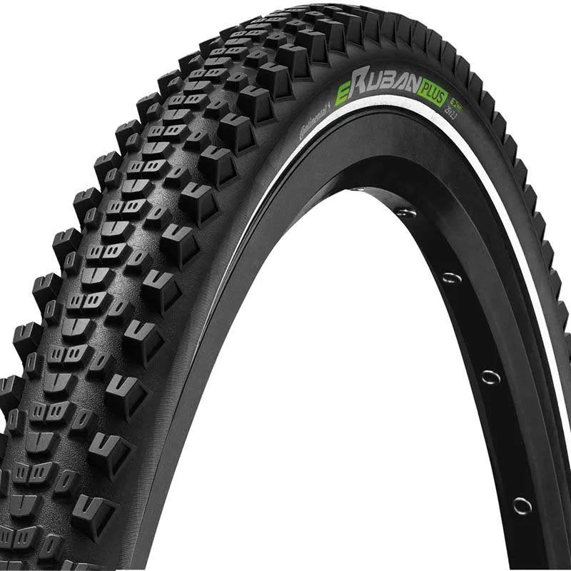 Continental Eruban Plus Reflex 20´´ X 2.40 Steifer Mtb-reifen, Black / black, 20" x 2.40 Continental Eruban Plus Reflex 20´´ X 2.40 Steifer Mtb-reifen, Black / black, 20" x 2.40