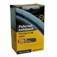 Continental Fahrradschlauch Compact Wide 16x1,75-2,125 valve Unisex