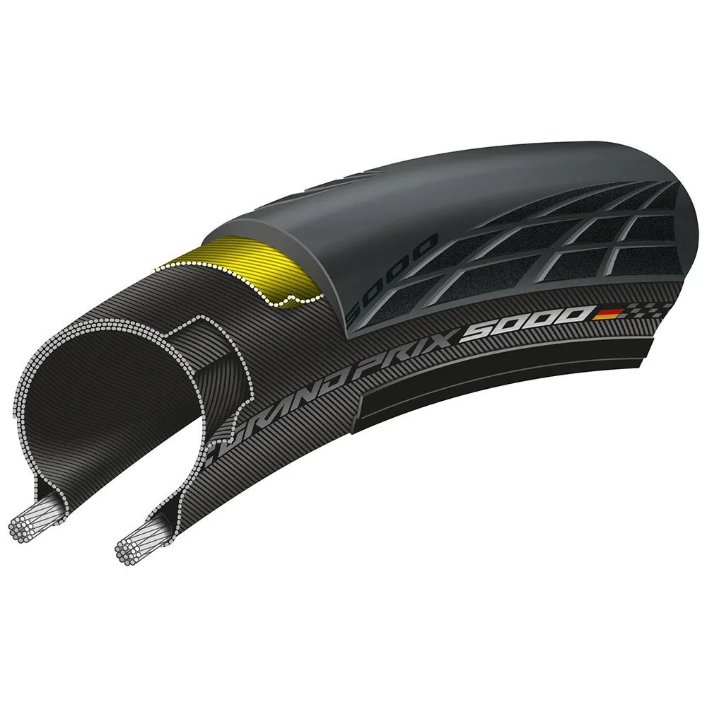 Continental Grand Prix 5000 700c X 28 Rennradreifen Refurbished, Black, 700C x 28 Continental Grand Prix 5000 700c X 28 Rennradreifen Refurbished, Black, 700C x 28