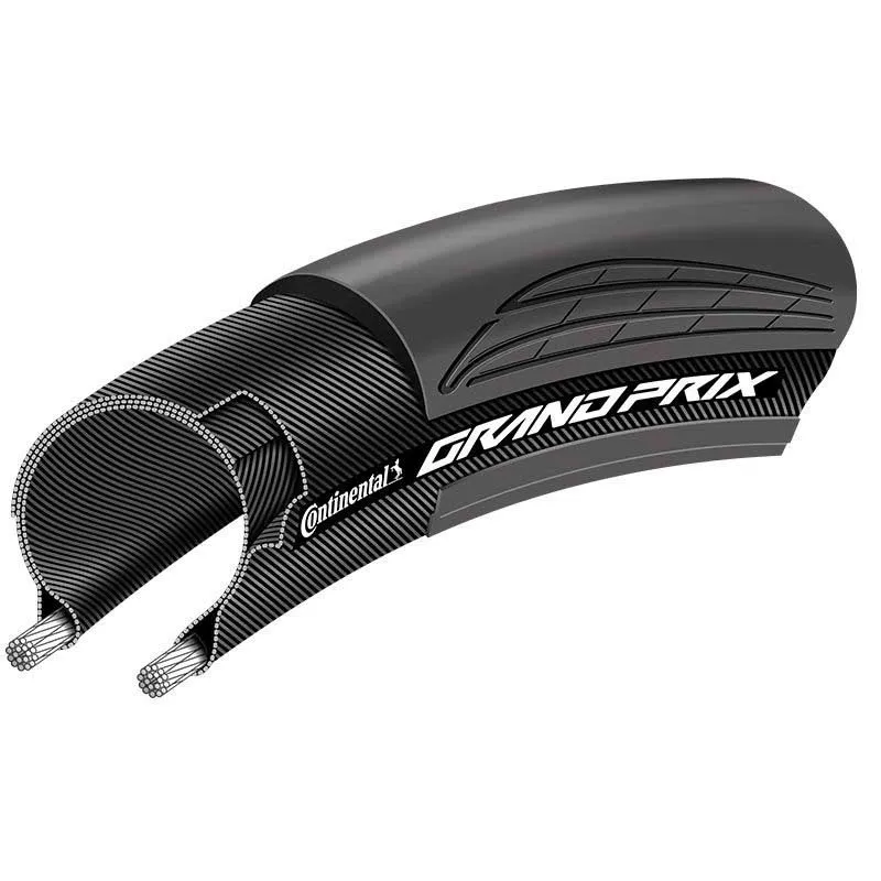 Continental Grand Prix 700 X 28 Rennradreifen, Black / black, 700 x 28