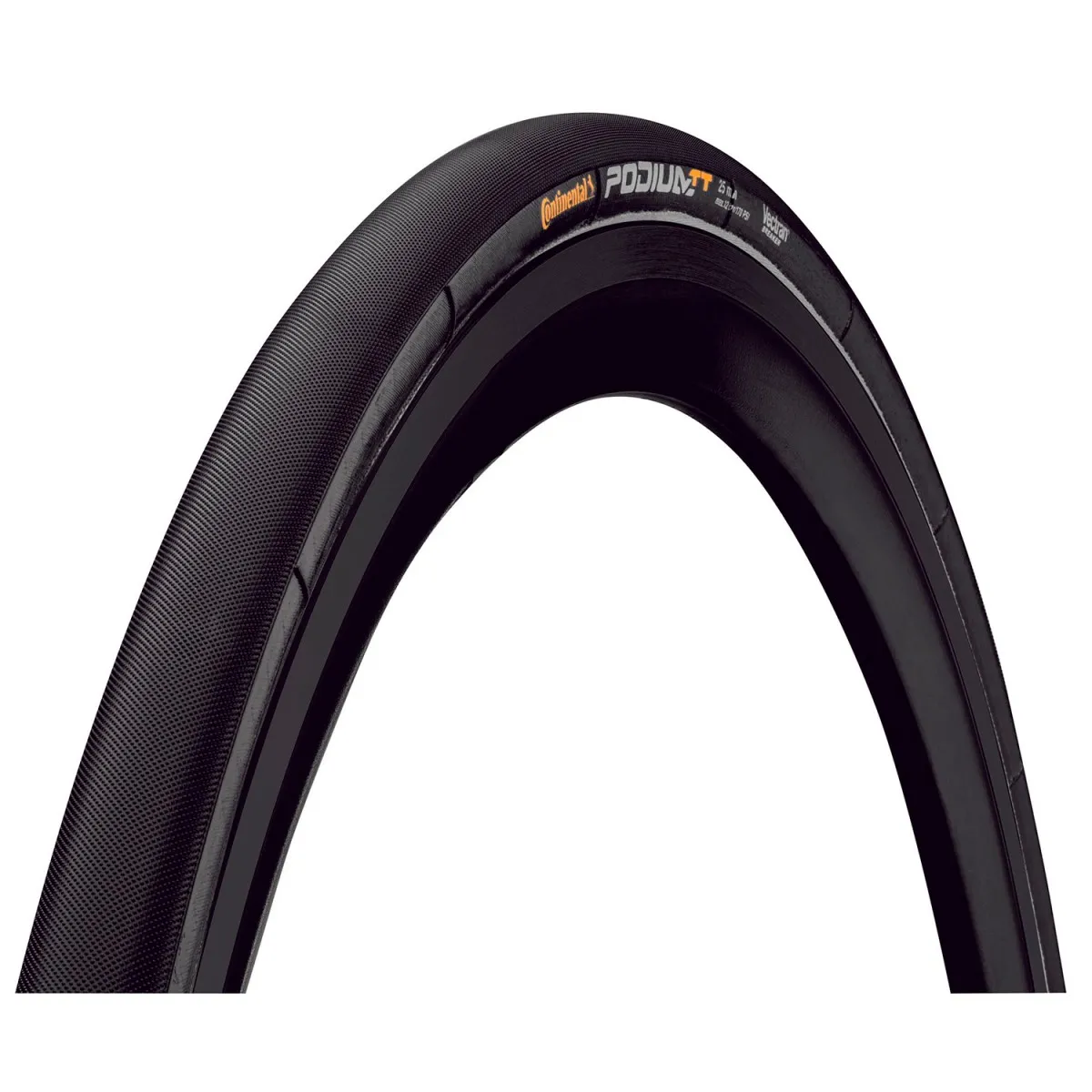 Continental Podium TT 700x25c Schlauchreifen, Schwarz, 28 x 25mm Continental Podium TT 700x25c Schlauchreifen, Schwarz, 28 x 25mm