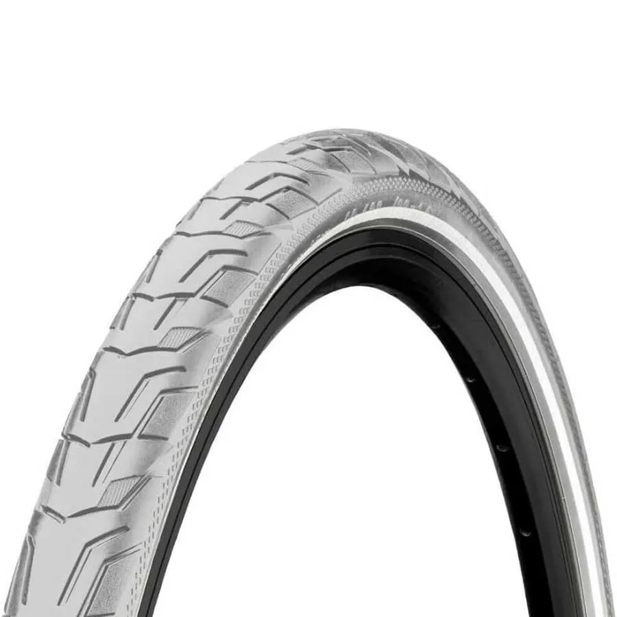 Continental Ridy City E-25 26´´ X 1.75 Steifer Urbanreifen, Grey / grey reflex, 26" x 1.75 Continental Ridy City E-25 26´´ X 1.75 Steifer Urbanreifen, Grey / grey reflex, 26" x 1.75
