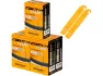 Continental Schlauch Tour 28 All - 5 Stück + 2 Reifenheber gratis, Schwarz, 27-28 x 1 1/4-1.75 x 2 SV 42mm
