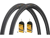 Continental Ultra Sport III 28" Faltreifen 2er-Set + Race Wide Schläuche 28 Continental Ultra Sport III 28" Faltreifen 2er-Set + Race Wide Schläuche 28