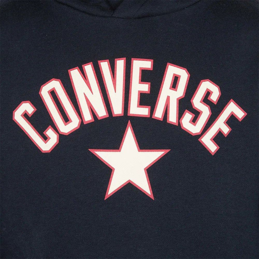 Converse Arch Fleece Po Kapuzenpullover Converse Arch Fleece Po Kapuzenpullover