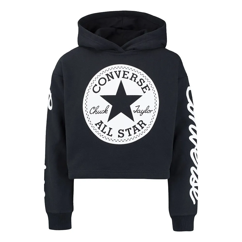 Converse Chuck Patch Crop Kapuzenpullover Converse Chuck Patch Crop Kapuzenpullover