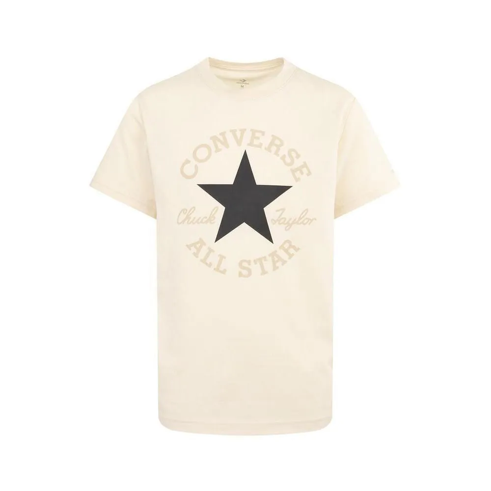Converse Dissected Chuck Patch Kurzarm-t-shirt, Converse natural ivory, 13-15Y Converse Dissected Chuck Patch Kurzarm-t-shirt, Converse natural ivory, 13-15Y