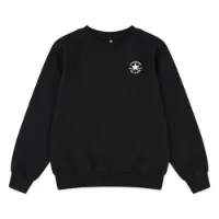 Converse Novelty Logo Texture Crew Sweatshirt Converse Novelty Logo Texture Crew Sweatshirt
