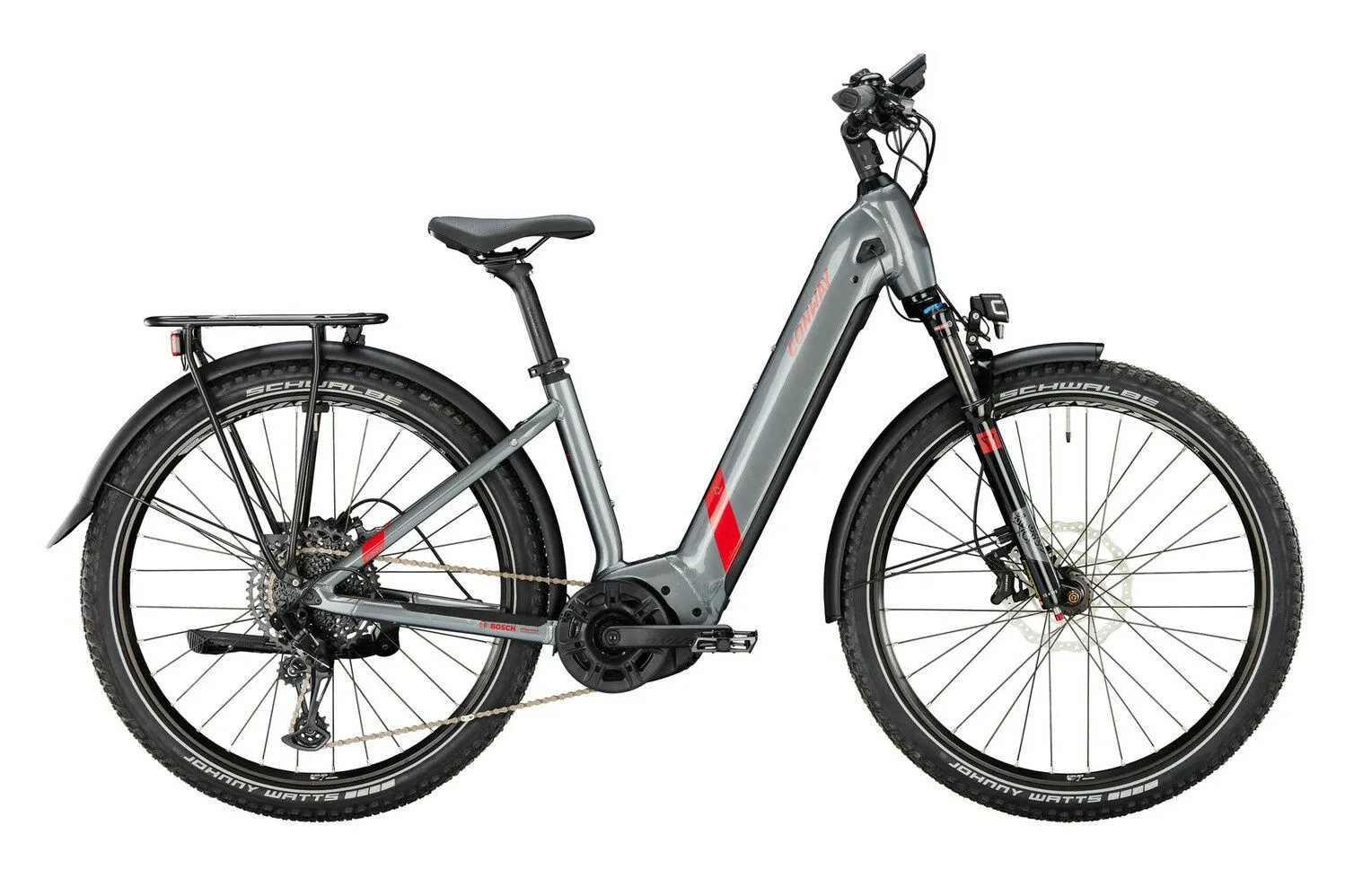 Conway Cairon SUV 5.0 shadowgrey metallic / red metallic 27,5" 750 Wh Wave Conway Cairon SUV 5.0 shadowgrey metallic / red metallic 27,5" 750 Wh Wave