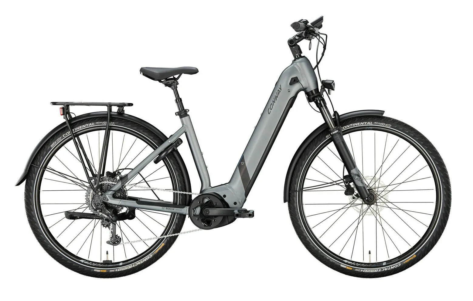 Conway Cairon T 3.0 750 shadowgrey metallic matt 28" 750 Wh Wave, Hersteller-shadowgrey metallic matt, 42cm Conway Cairon T 3.0 750 shadowgrey metallic matt 28" 750 Wh Wave, Hersteller-shadowgrey metallic matt, 42cm