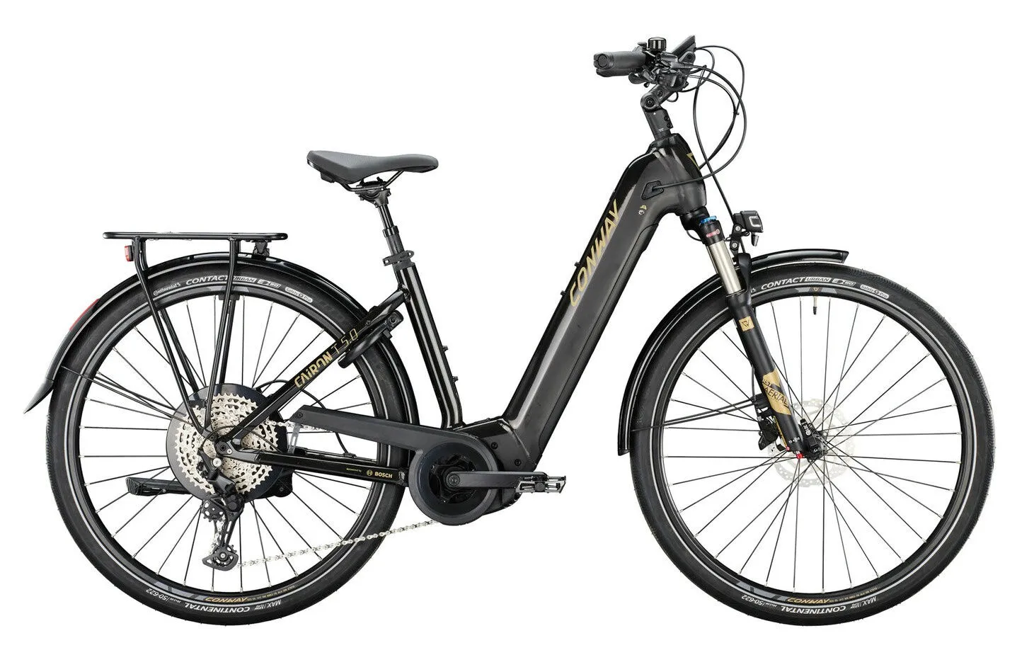 Conway Cairon T 5.0 black metallic / black matt 28" 750 Wh Wave, Hersteller-black metallic / black matt, 50cm Conway Cairon T 5.0 black metallic / black matt 28" 750 Wh Wave, Hersteller-black metallic / black matt, 50cm