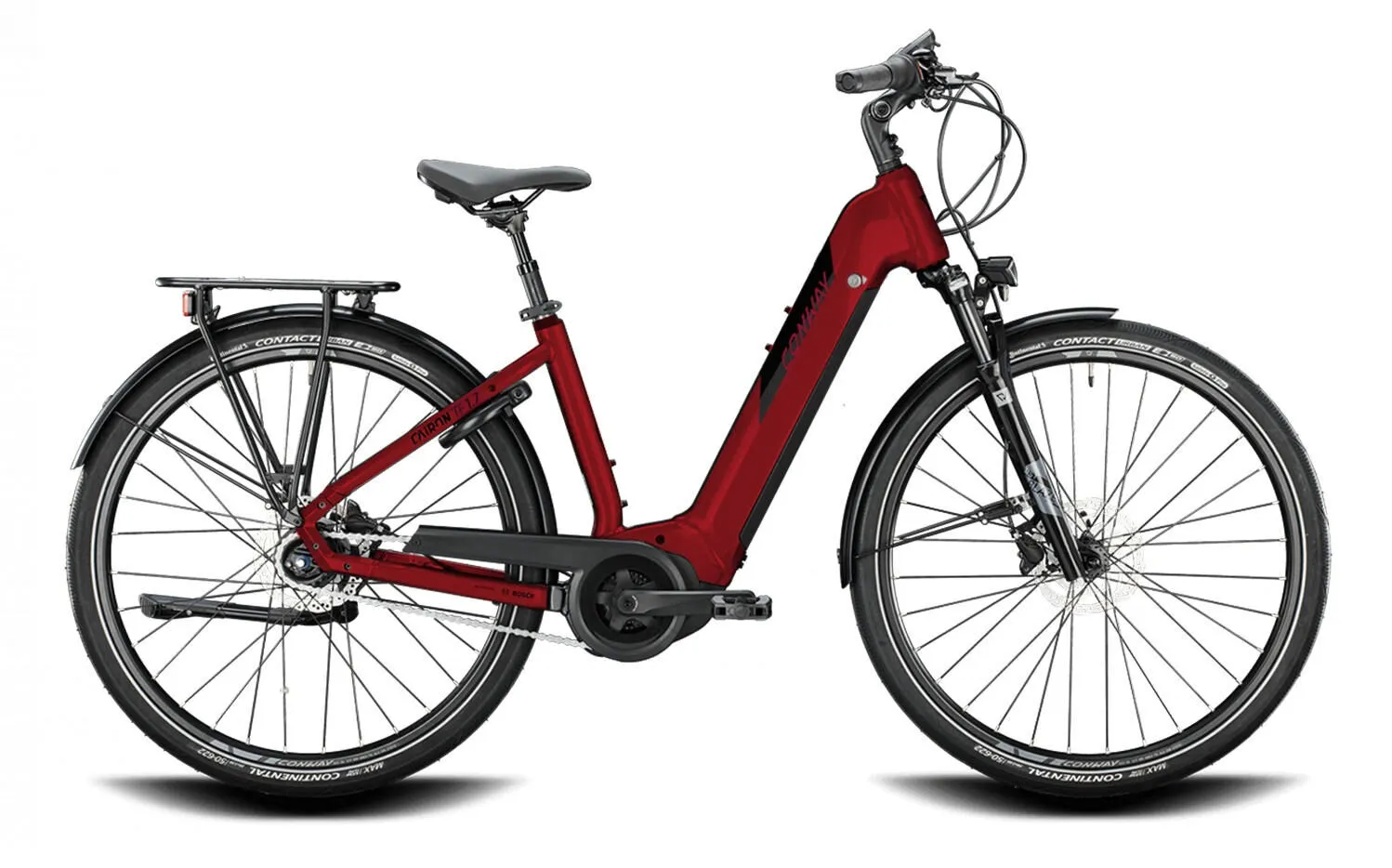 Conway Cairon TF 2.7 625 red metallic / black metallic 28" 625 Wh Wave Conway Cairon TF 2.7 625 red metallic / black metallic 28" 625 Wh Wave