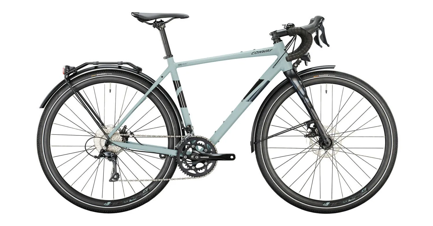 Conway GRV 4.0 C grey matt / black metallic 28" Diamant, Olivgrün Conway GRV 4.0 C grey matt / black metallic 28" Diamant, Olivgrün