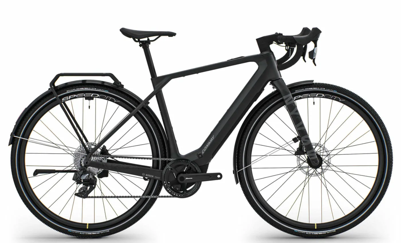 Conway Nyvon 10.0 C black matt / reflective 28" 400 Wh Diamant Conway Nyvon 10.0 C black matt / reflective 28" 400 Wh Diamant