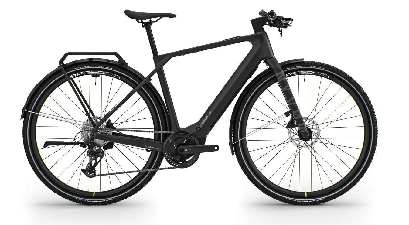 Conway Nyvon 8.0 C black matt / reflective 28" 400 Wh Diamant Conway Nyvon 8.0 C black matt / reflective 28" 400 Wh Diamant