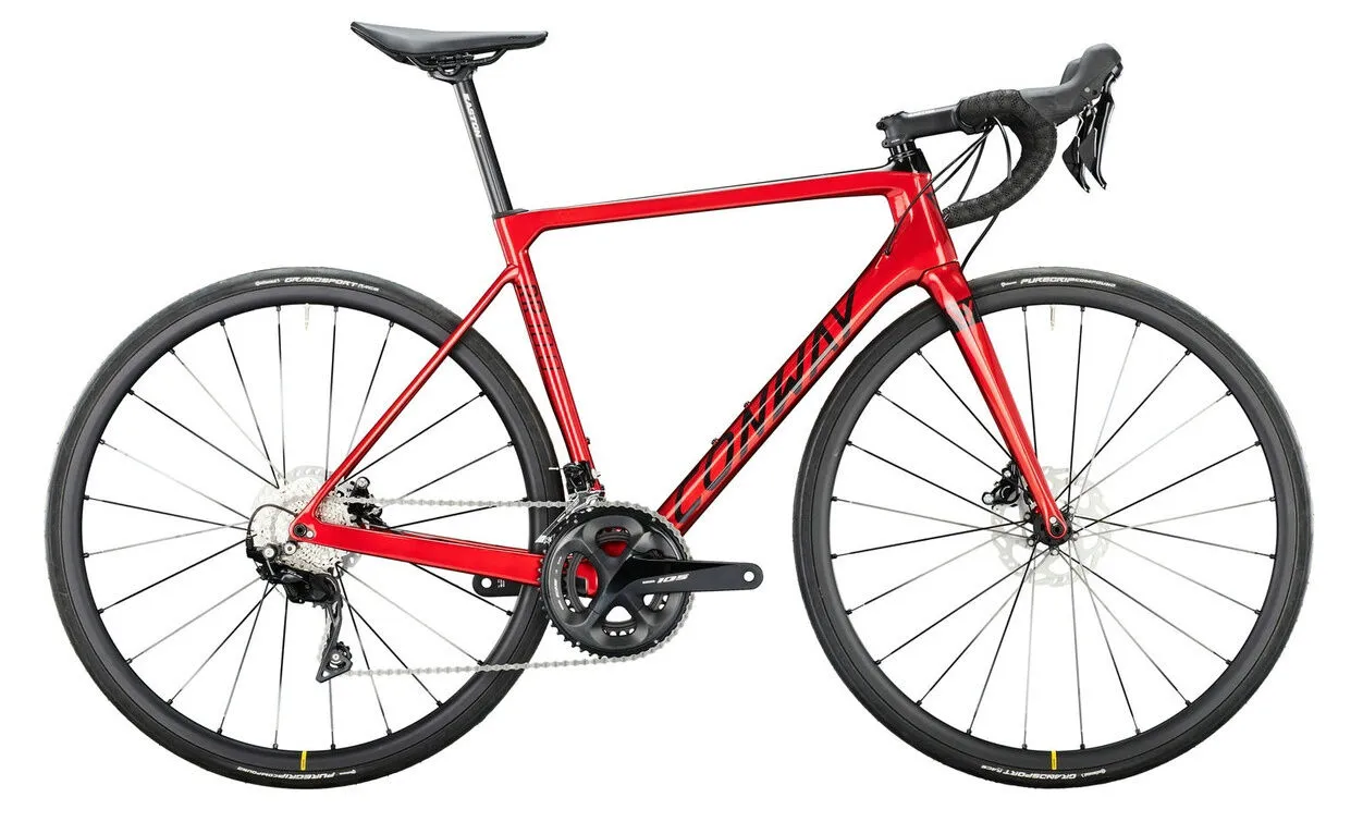 Conway RR 10.0 red metallic / black metallic 28" Diamant, Hersteller-red metallic / black metallic Conway RR 10.0 red metallic / black metallic 28" Diamant, Hersteller-red metallic / black metallic