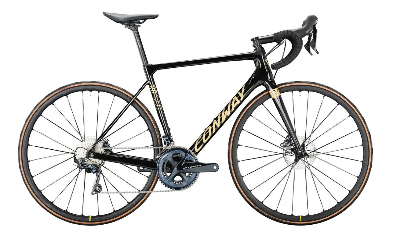 Conway RR 12.0 black metallic / gold metallic 28" Diamant, Schwarz Conway RR 12.0 black metallic / gold metallic 28" Diamant, Schwarz