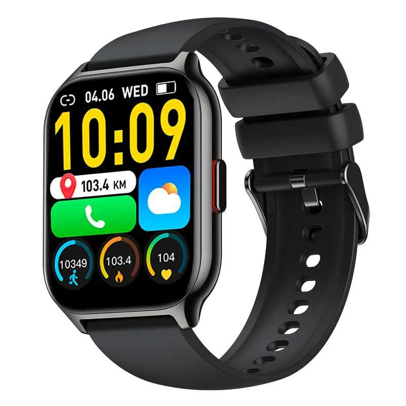 Cool Nova Silicone Smartwatch, Black Cool Nova Silicone Smartwatch, Black
