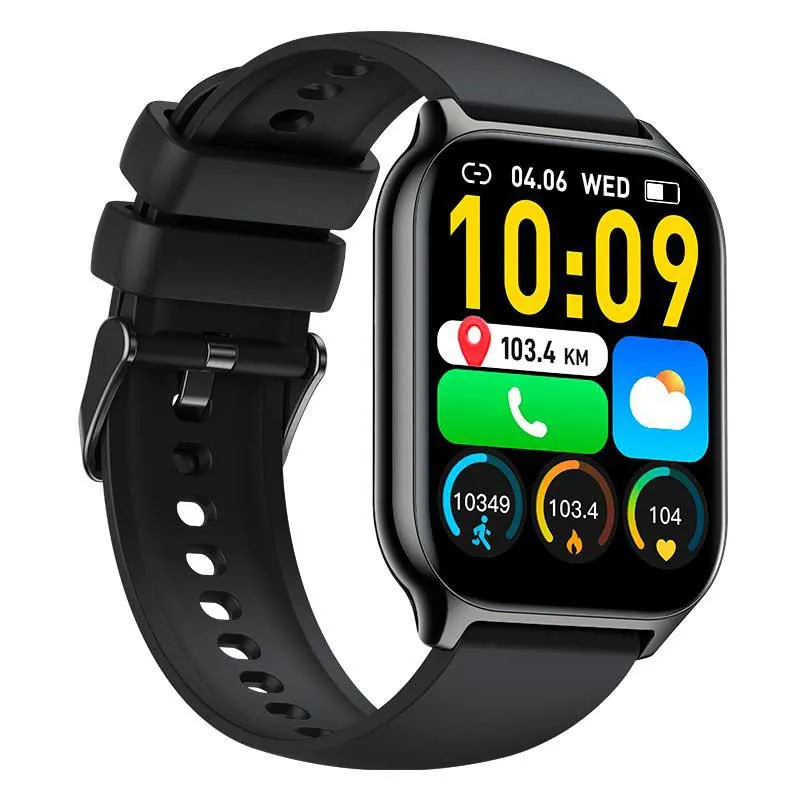 Cool Nova Silicone Smartwatch, Black Cool Nova Silicone Smartwatch, Black