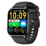 Cool Nova Silicone Smartwatch, Black