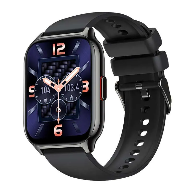Cool Nova Silicone Smartwatch, Black Cool Nova Silicone Smartwatch, Black