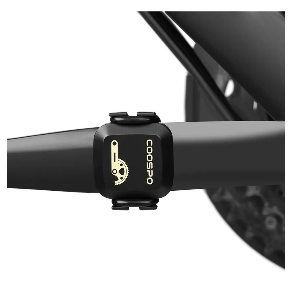 Coospo Bk467 Geschwindigkeits- Und Trittfrequenzsensor, Black Coospo Bk467 Geschwindigkeits- Und Trittfrequenzsensor, Black
