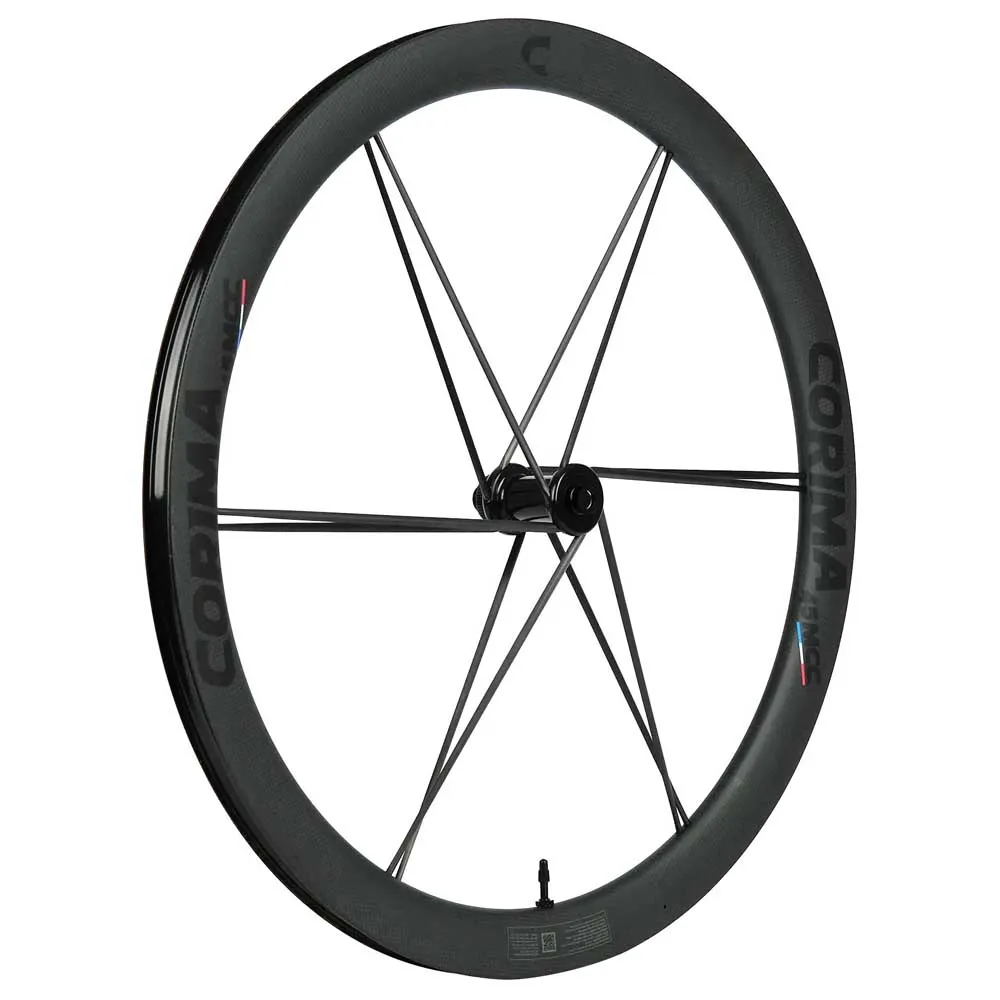 Corima 45 Mcc Cl Disc Tubeless Rennrad-vorderrad, Black, 12 x 100mm Corima 45 Mcc Cl Disc Tubeless Rennrad-vorderrad, Black, 12 x 100mm
