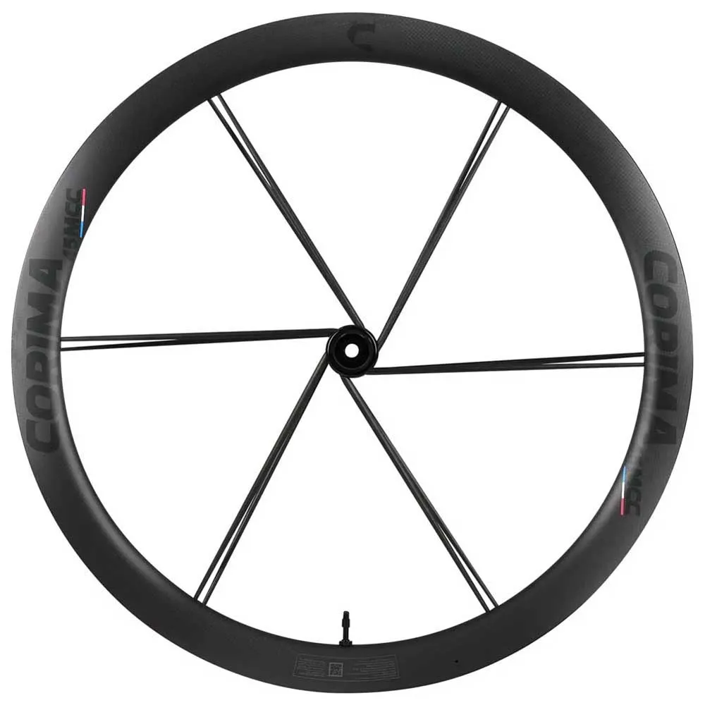 Corima 45 Mcc Cl Disc Tubeless Rennrad-vorderrad, Black, 12 x 100mm Corima 45 Mcc Cl Disc Tubeless Rennrad-vorderrad, Black, 12 x 100mm