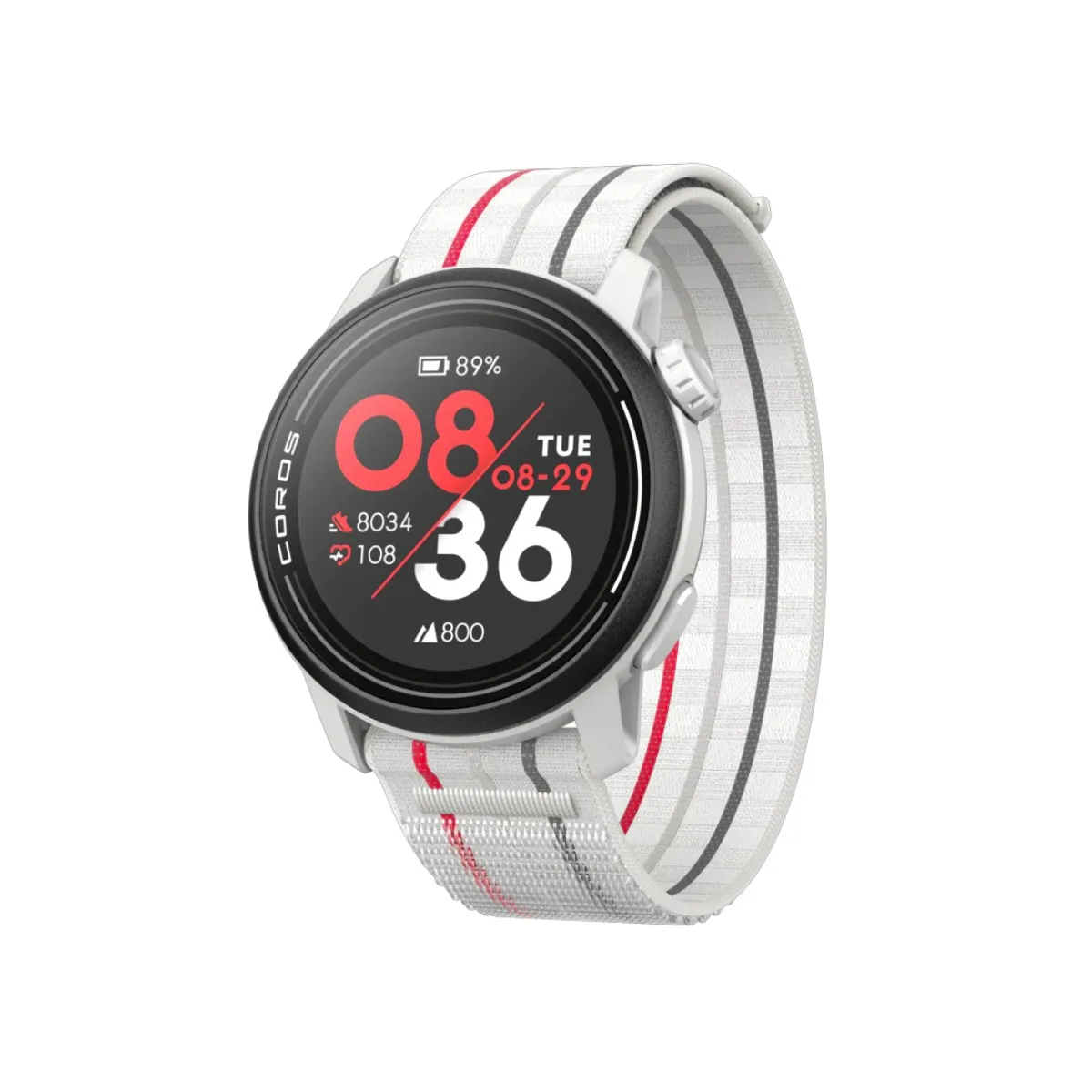 COROS Pace 3 GPS Nylon Uhr, Weiß COROS Pace 3 GPS Nylon Uhr, Weiß