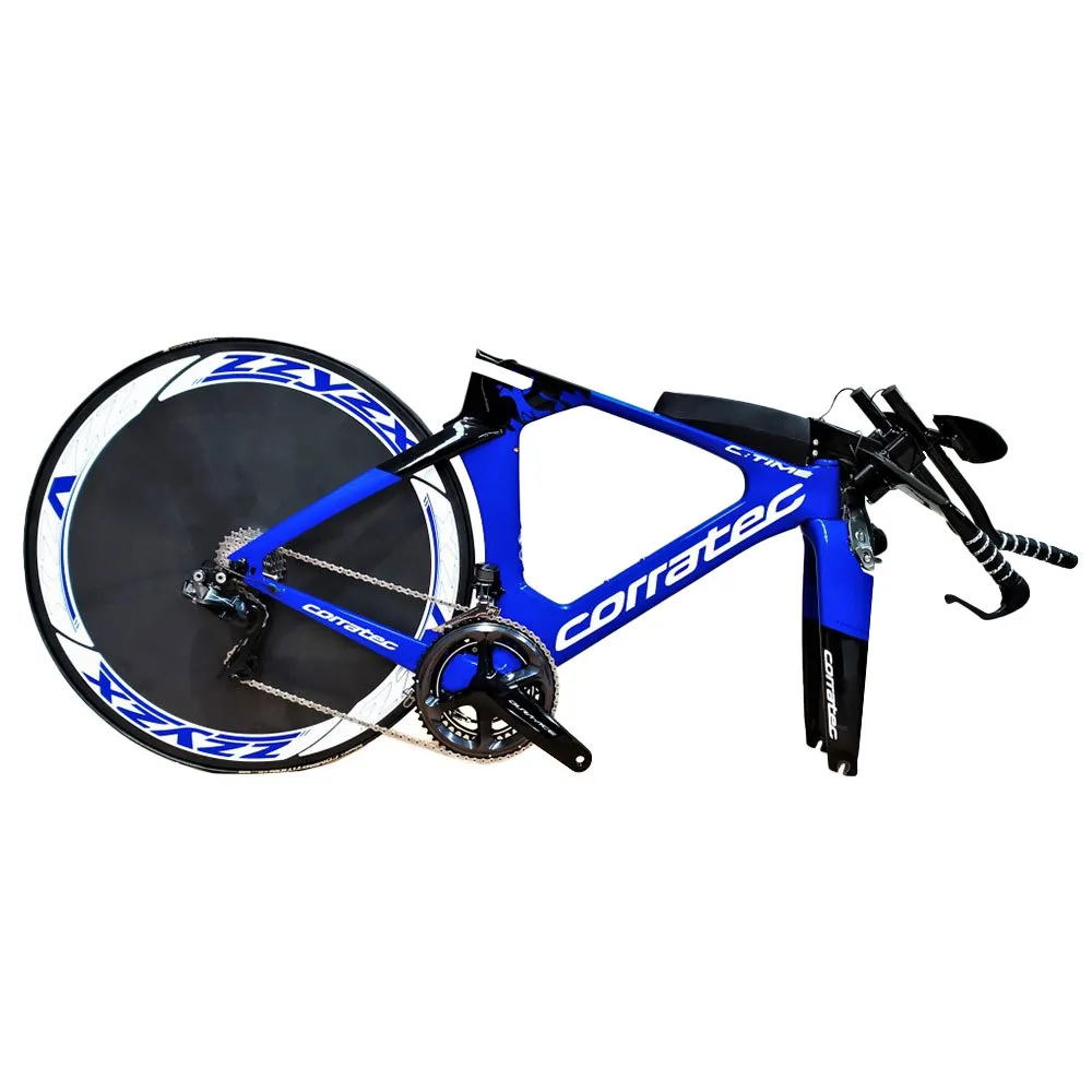 Corratec C:time Slr Time 2020 Rennrad Refurbished, Blue / white Corratec C:time Slr Time 2020 Rennrad Refurbished, Blue / white