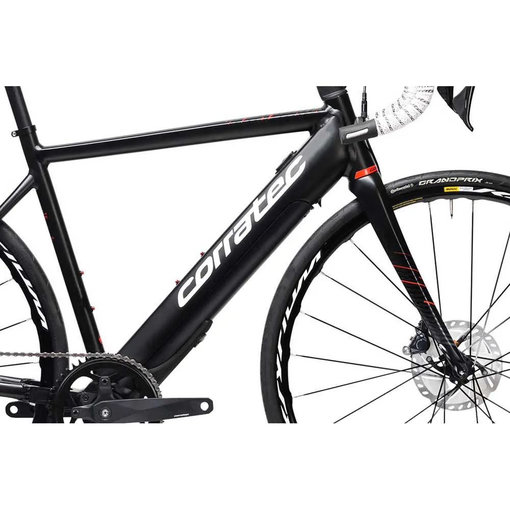 Corratec E-corones Elite E-rennrad, Black / white / red, 46, 250Wh Corratec E-corones Elite E-rennrad, Black / white / red, 46, 250Wh