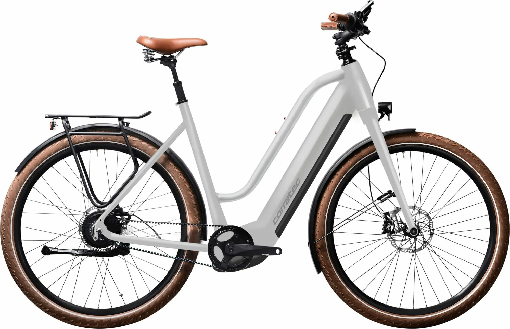 Corratec E-Power C29 SE 3.0 CX7 Belt Sport Chrome/Cool Grey 29" 750 Wh Wave, Silber, 50cm Corratec E-Power C29 SE 3.0 CX7 Belt Sport Chrome/Cool Grey 29" 750 Wh Wave, Silber, 50cm