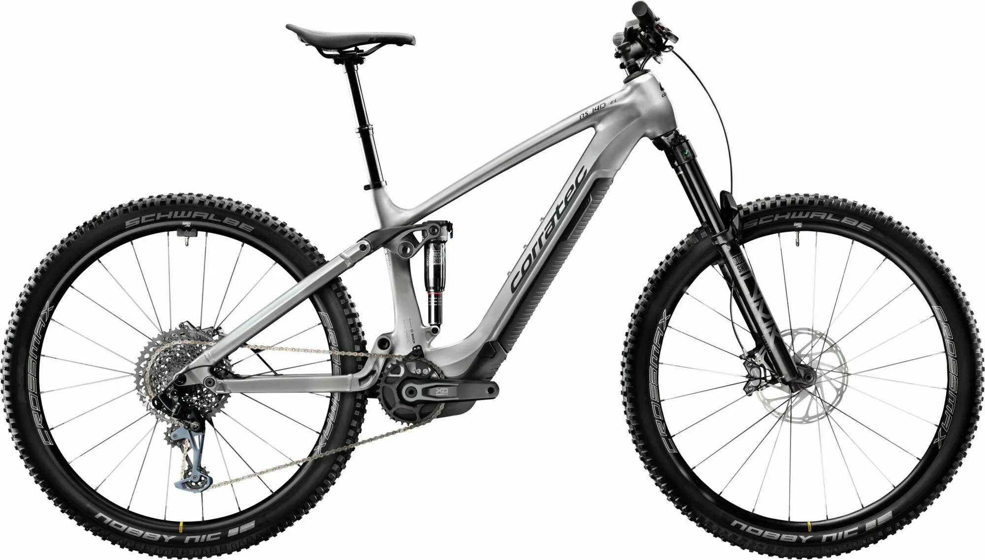 Corratec E-Power RS 140 EL Dark Silver/Silver 29" 400 Wh Diamant Corratec E-Power RS 140 EL Dark Silver/Silver 29" 400 Wh Diamant