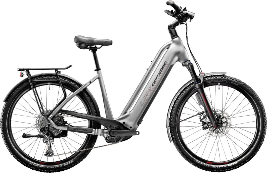 Corratec Life CX7 12S Silver/Cool Grey/Red 27,5" 750 Wh Wave Corratec Life CX7 12S Silver/Cool Grey/Red 27,5" 750 Wh Wave