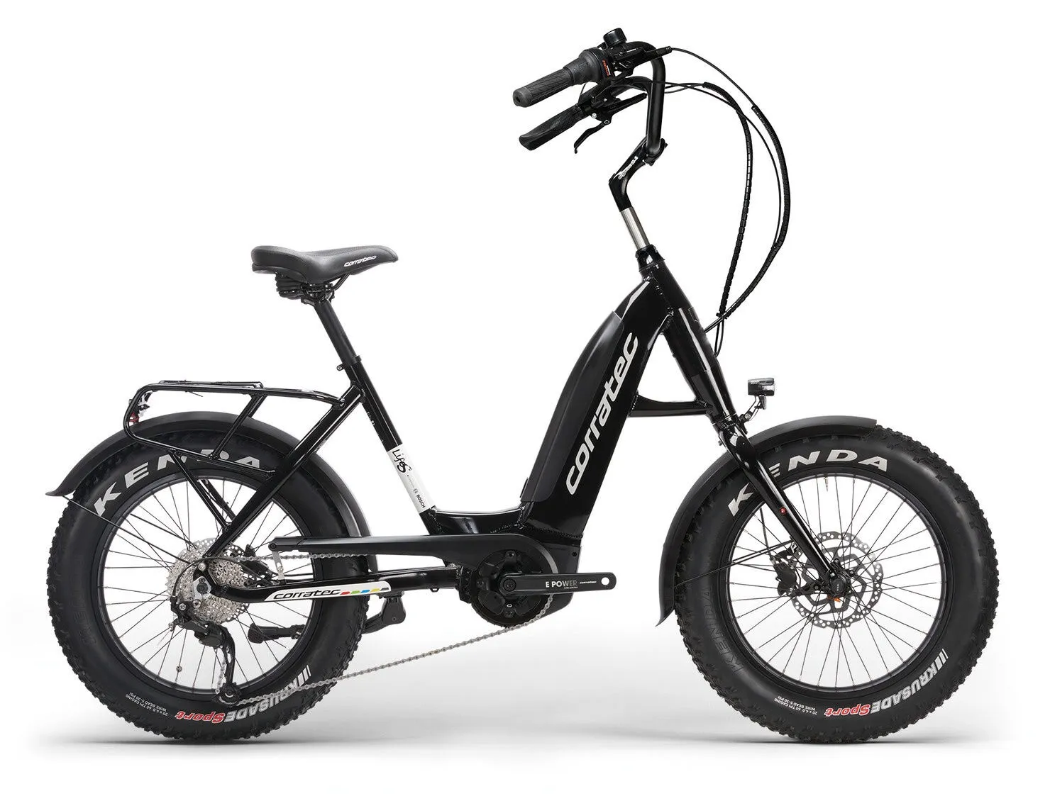 Corratec Life S Cross P5 Schwarz/Silber 20" 500 Wh Wave, Hersteller-schwarz/silber, U Corratec Life S Cross P5 Schwarz/Silber 20" 500 Wh Wave, Hersteller-schwarz/silber, U