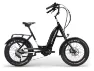 Corratec Life S Cross P5 Schwarz/Silber 20" 500 Wh Wave, Hersteller-schwarz/silber, U