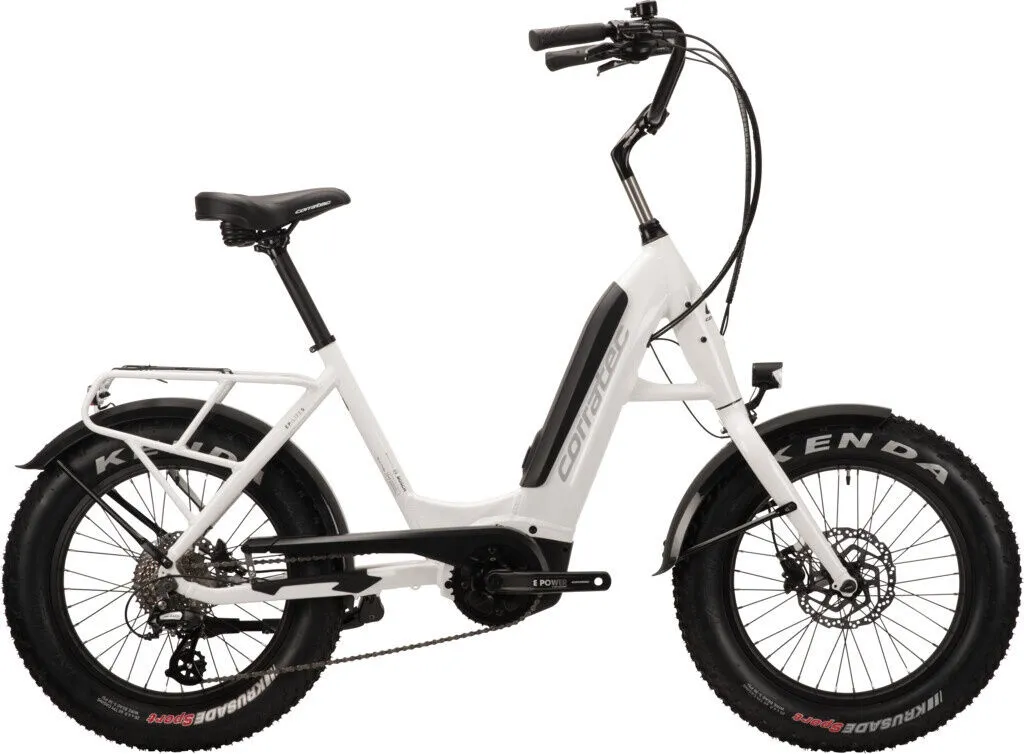 Corratec LifeS Cross P5 White/Black 20" 545 Wh Wave, Hersteller-white/black, U