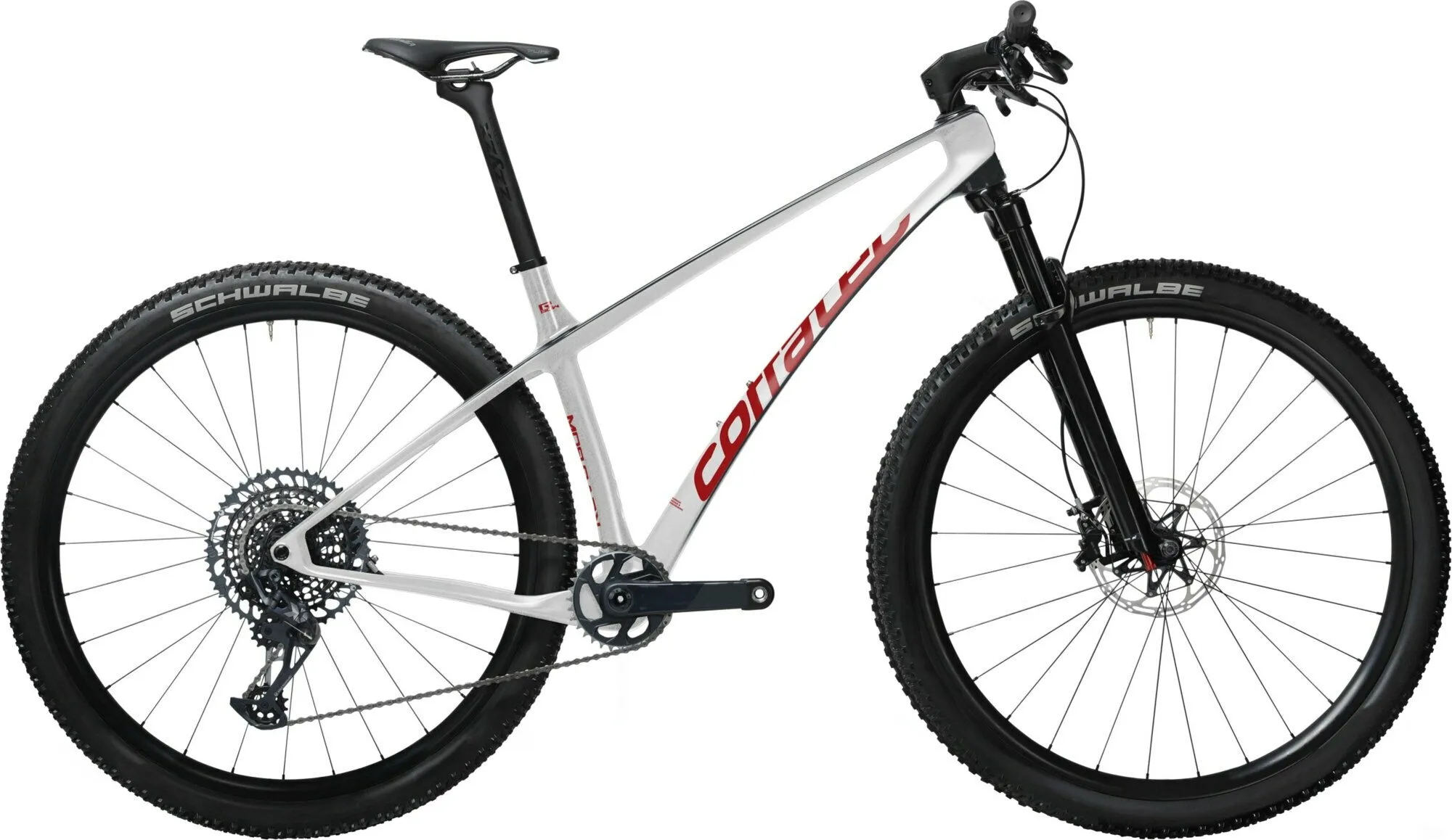 Corratec Revolution BOW SL Pro Team Silver Grey/Cosmos Anthracite/Red 29" Diamant