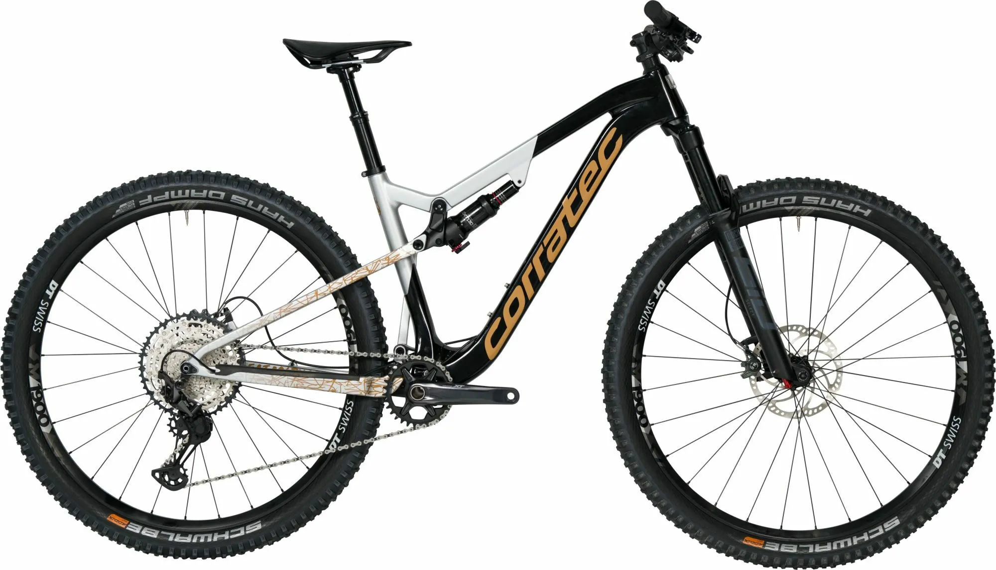 Corratec Revolution iLink Pro Pearlized Black/Rainbow Silver/Gold 29" Diamant Corratec Revolution iLink Pro Pearlized Black/Rainbow Silver/Gold 29" Diamant