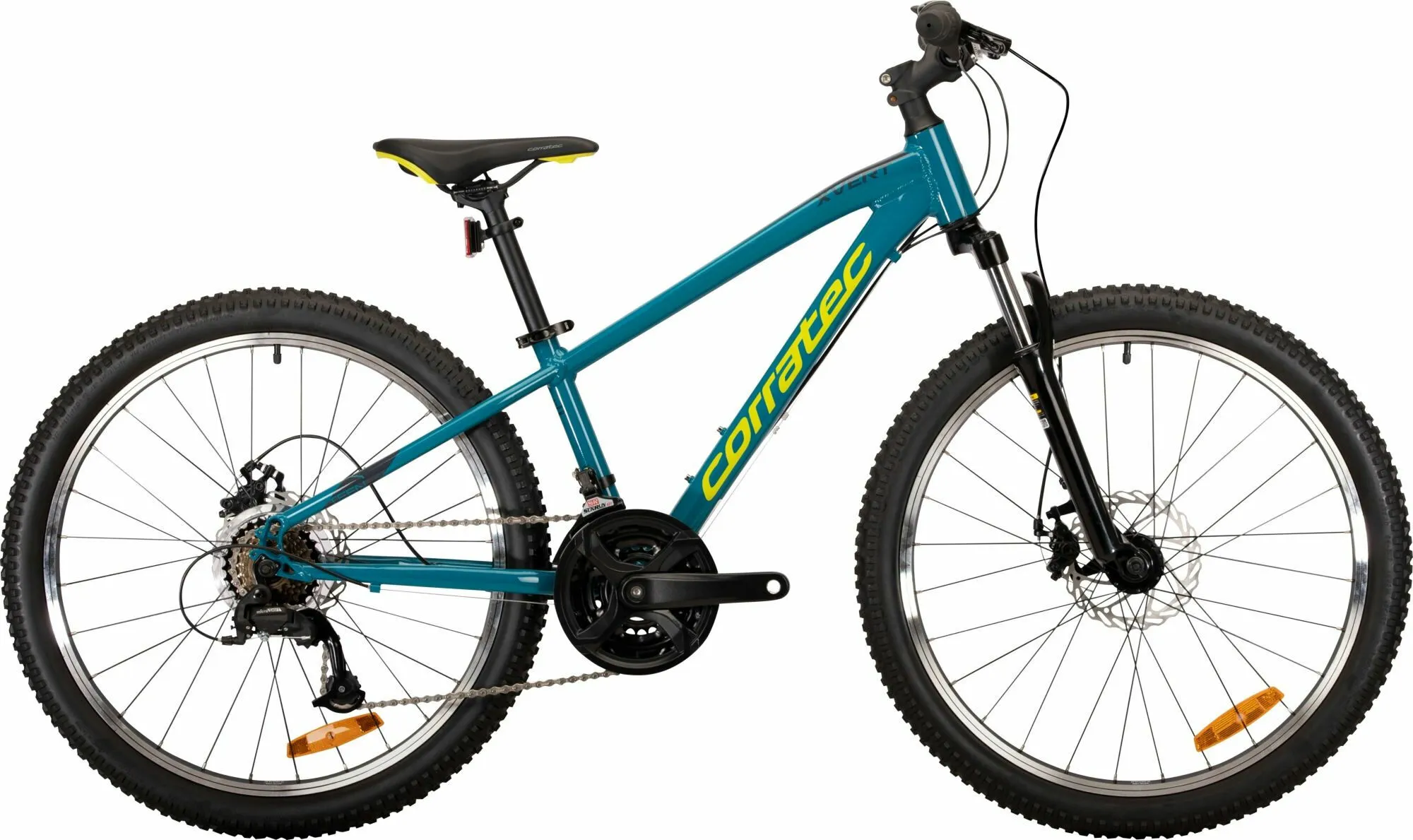Corratec X Vert Teen Dark Blue/Blue/Lime Green 24" Diamant, Blau, 24" Corratec X Vert Teen Dark Blue/Blue/Lime Green 24" Diamant, Blau, 24"